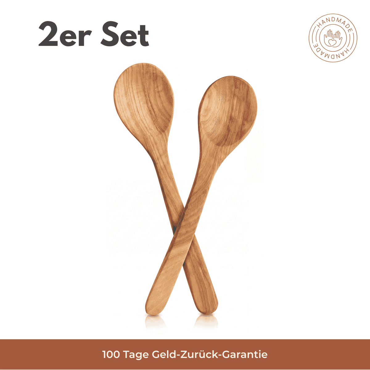 Holzlöffel Set Olivenholz | 15 cm