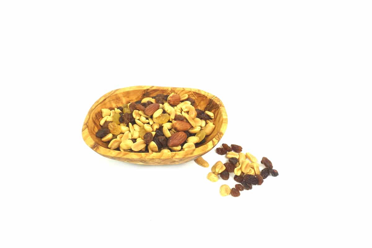 Natürliche Snackschale | Olivenholz
