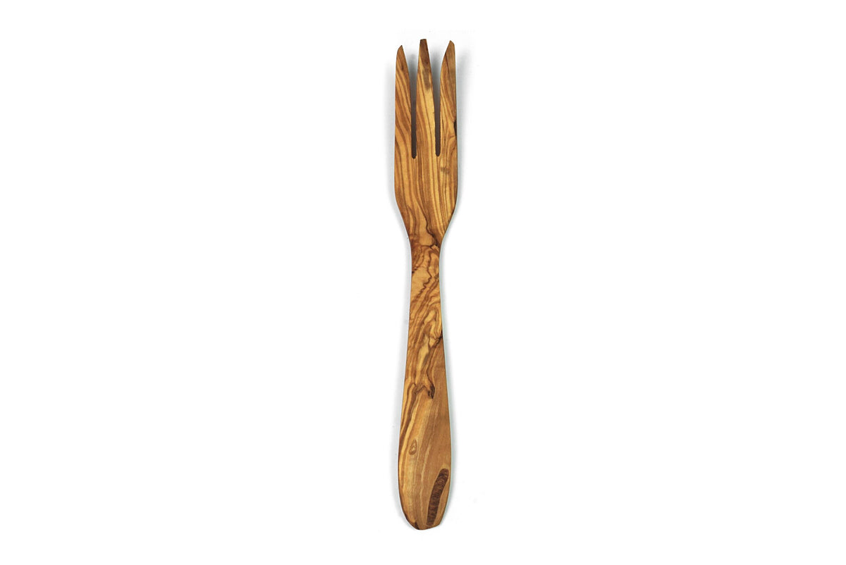 Natürliche Holzgabel | Olivenholz
