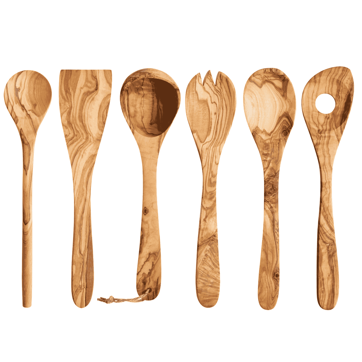Kochlöffel Set Olivenholz | 30 cm