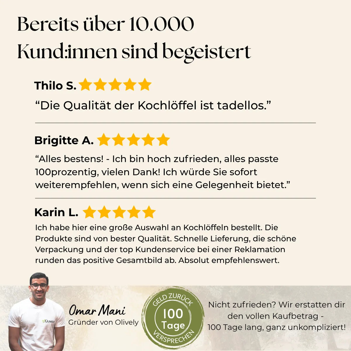 Olively Bewertungen