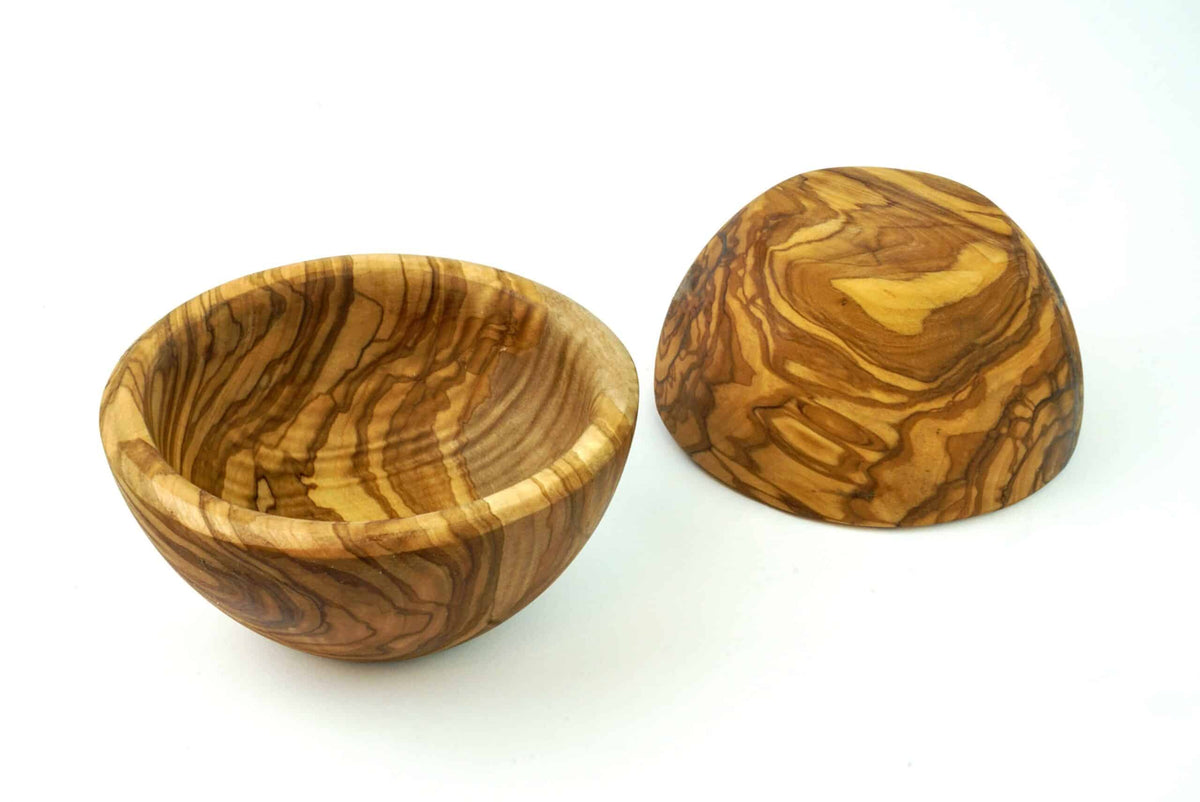 Schale aus Olivenholz, 15 cm