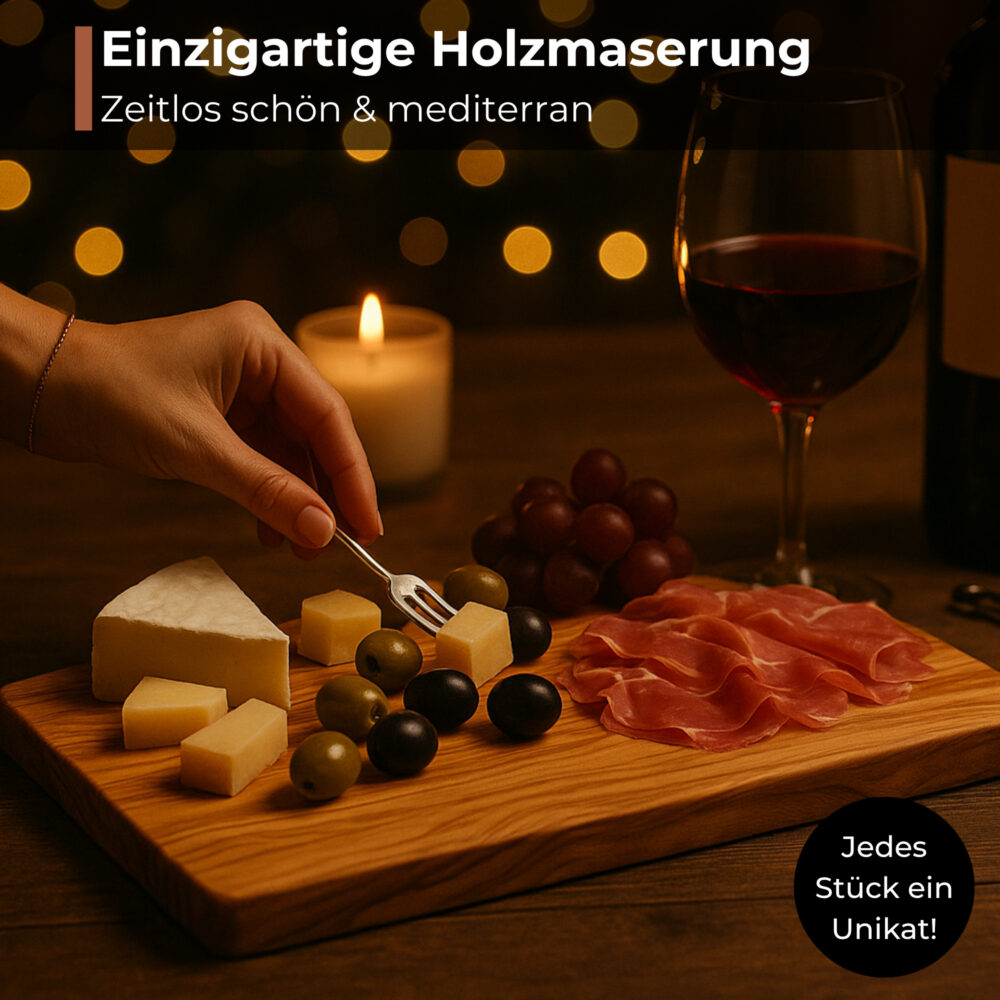 Holzbrett-auf-dem-Kaese-und-Schinken-serviert-wird