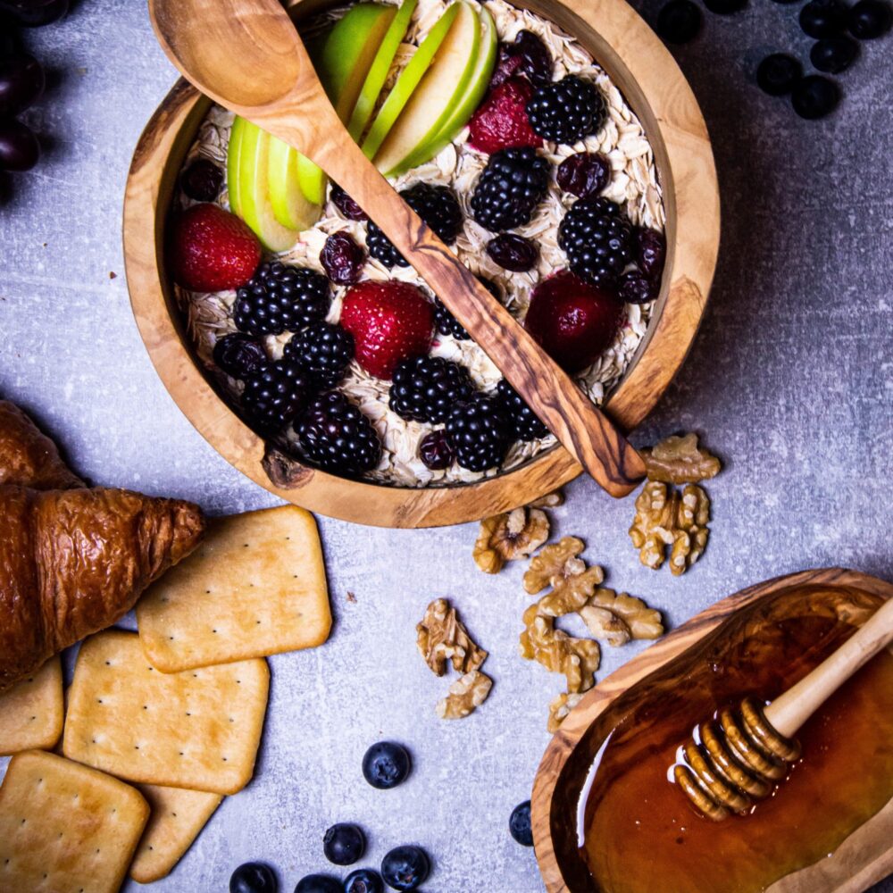 Alternative view of Müslischüssel Olivenholz