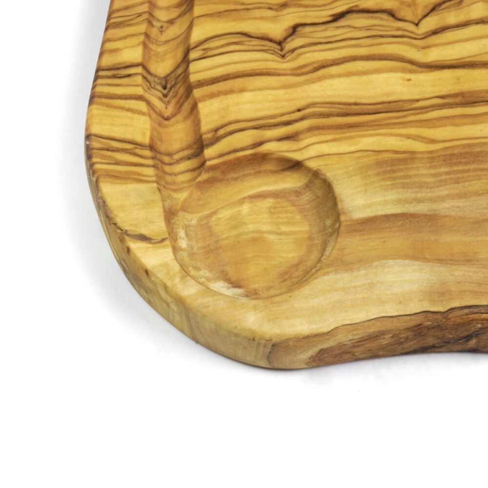 Steakbrett Mulde Detailansicht