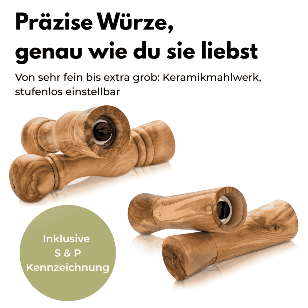 Ermöglicht präzises würzen
