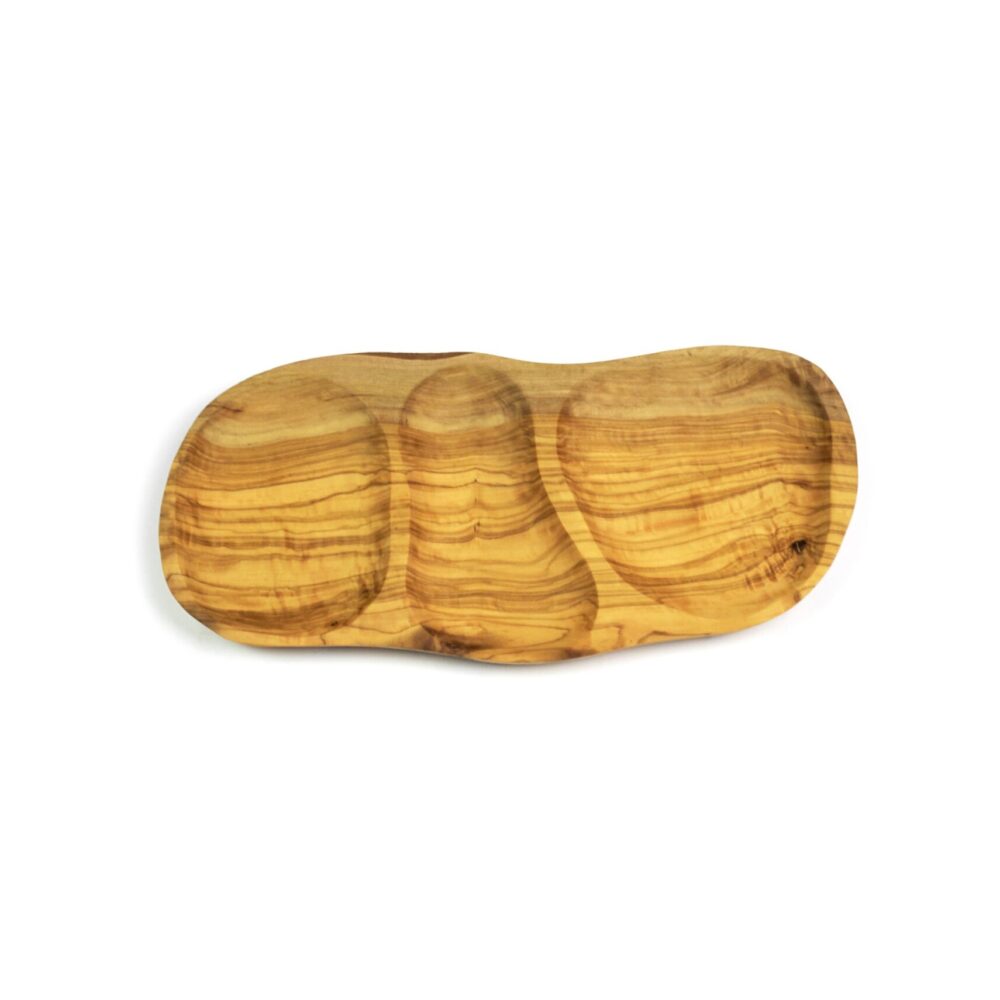 Servierplatte Olivenholz