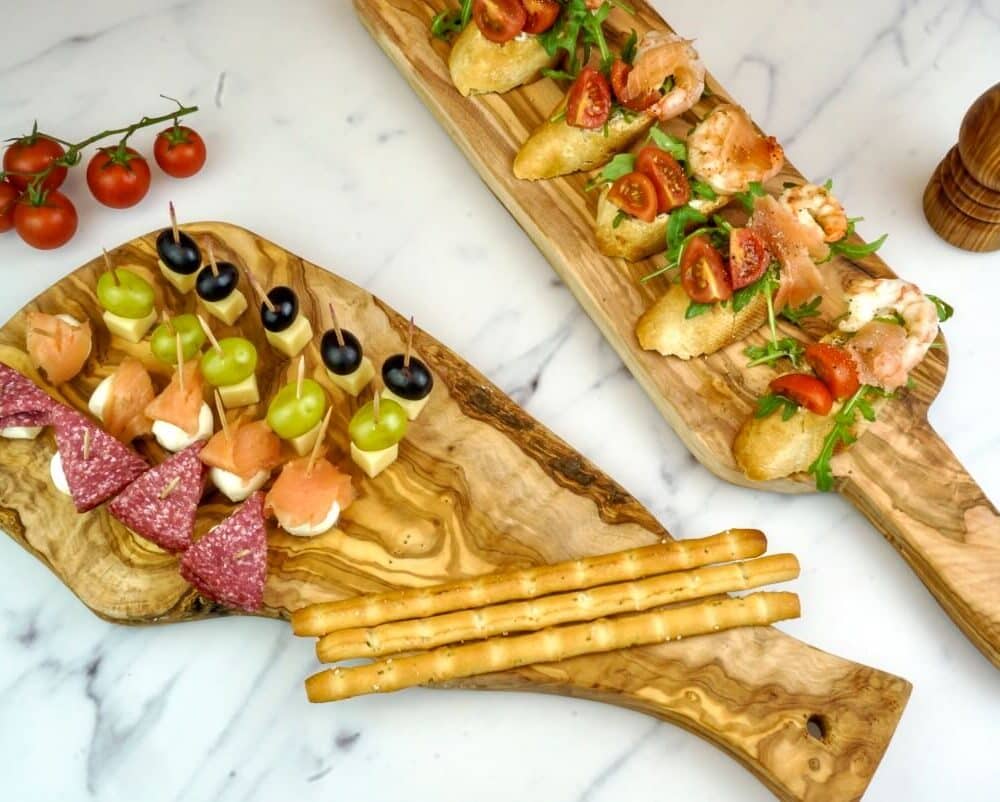 servierbrett olivenholz