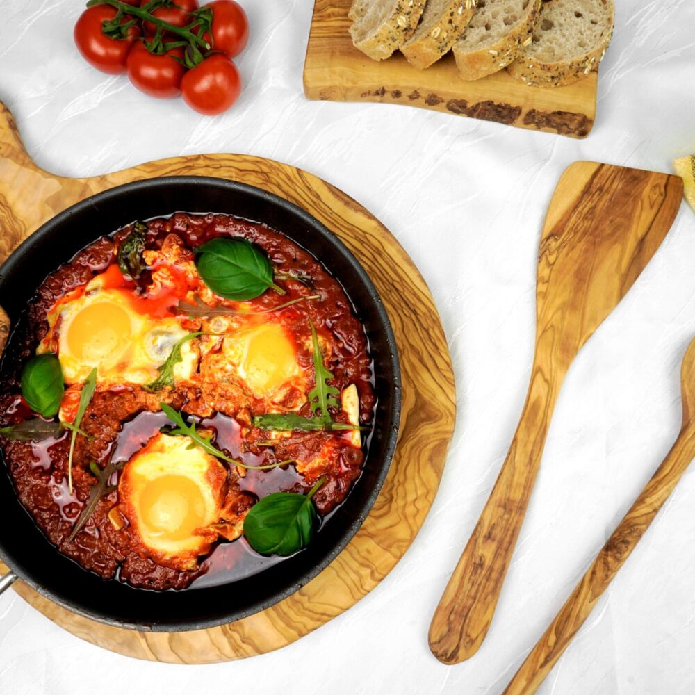 Olivenholz Kochlöffel Set