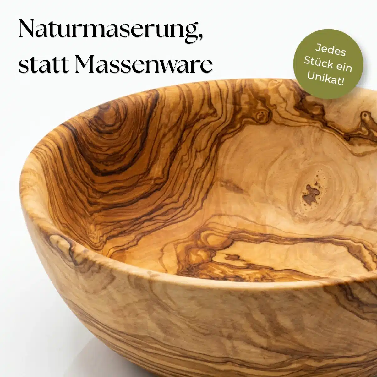 Salatschuessel aus Olivenholz