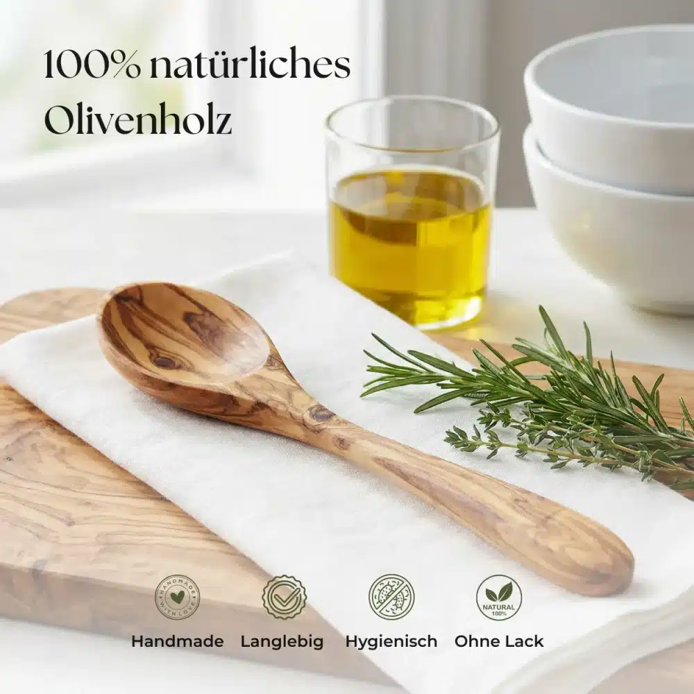 Loeffel aus Olivenholz