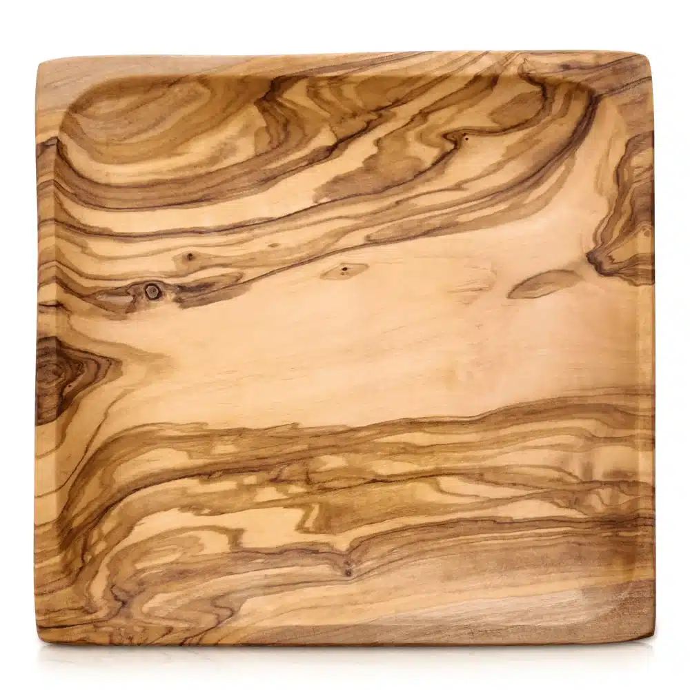 Holztablett-Olivenholz